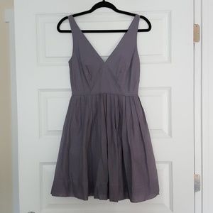 Lavender J. Crew dress WITH POCKETS!